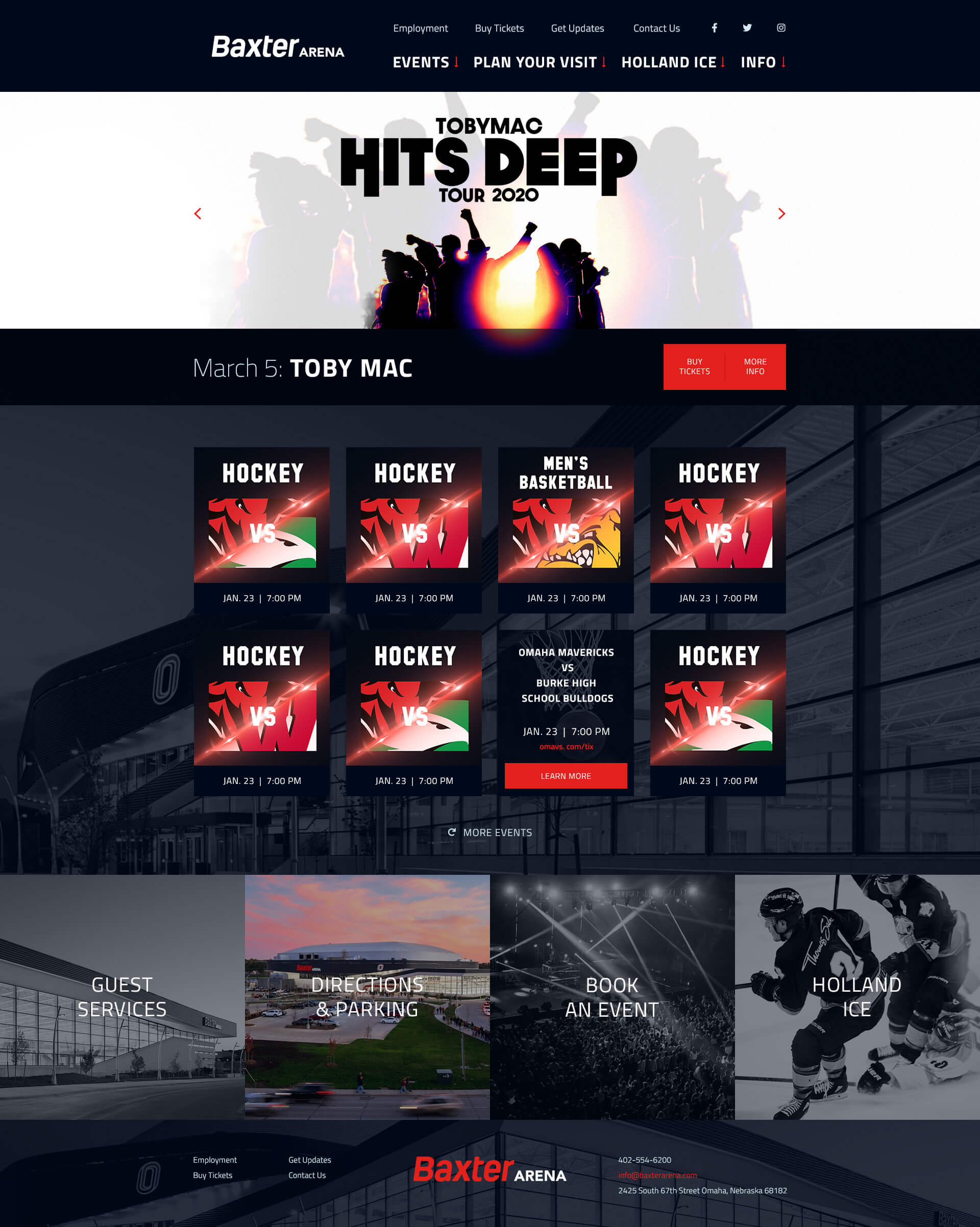 baxter_arena_website