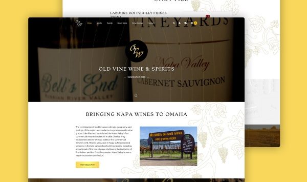 wine_web_design_development_project