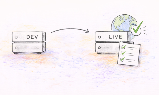 Launch and test the website